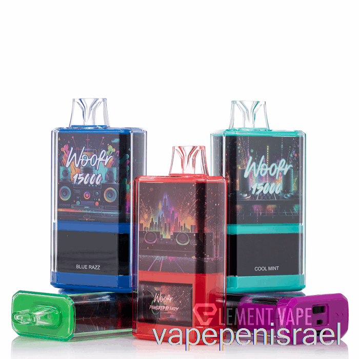 חד פעמי Vape Israel Woofr 15000 חד פעמי טריפל ברי